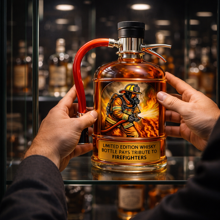 Firefighter Edition Whisky Bottle