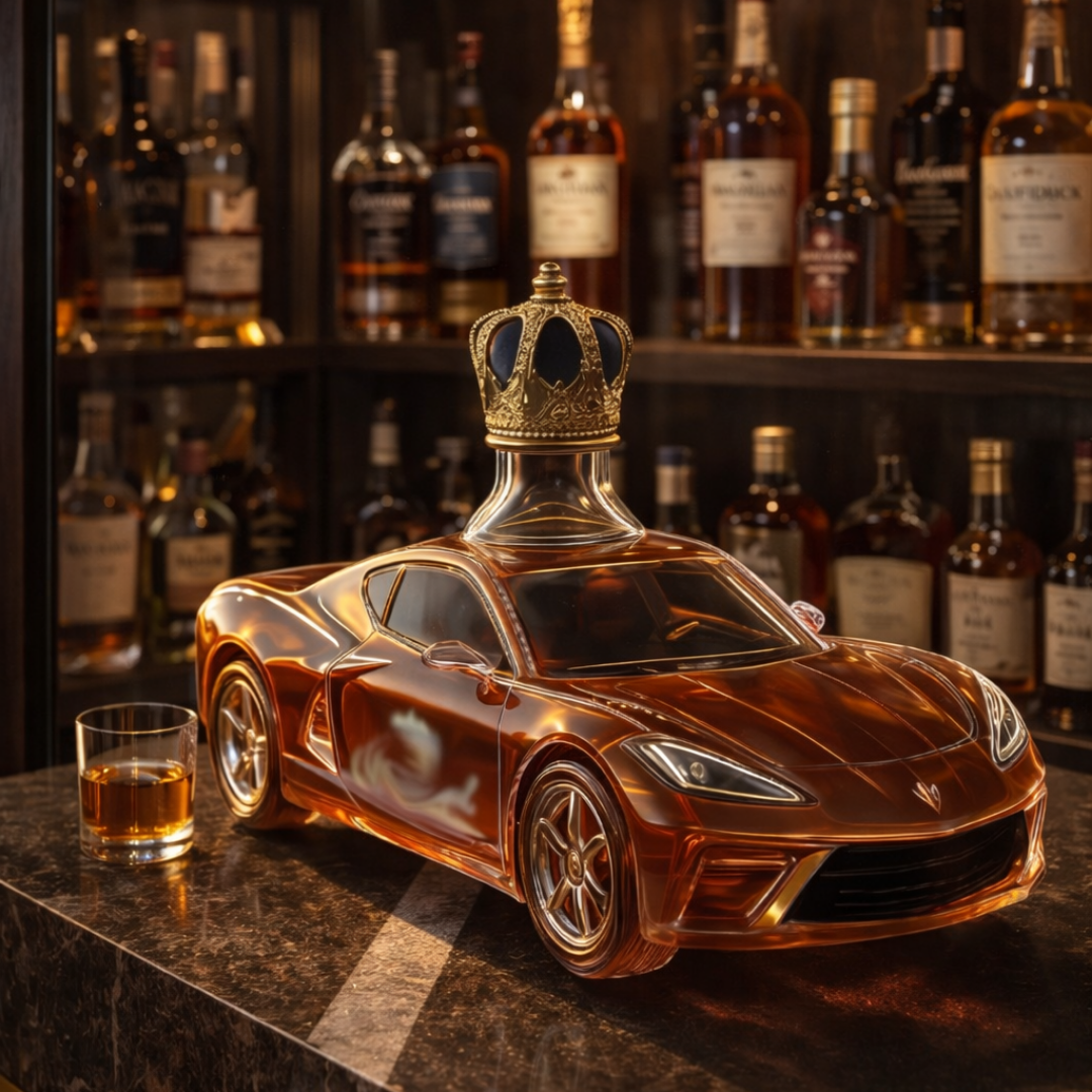 Corvette Edition Whisky Bottle