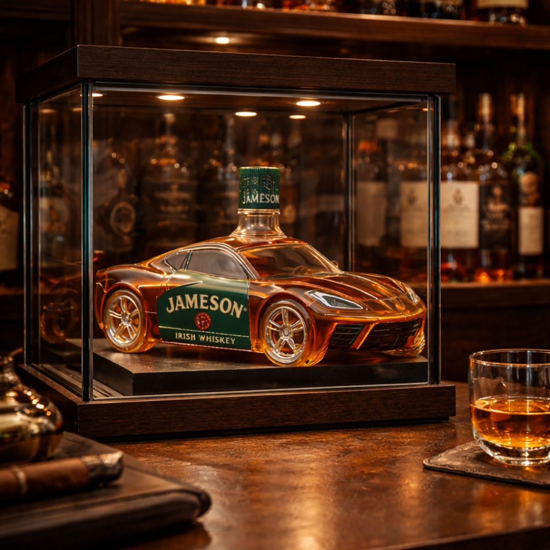 Corvette Edition Whisky Bottle