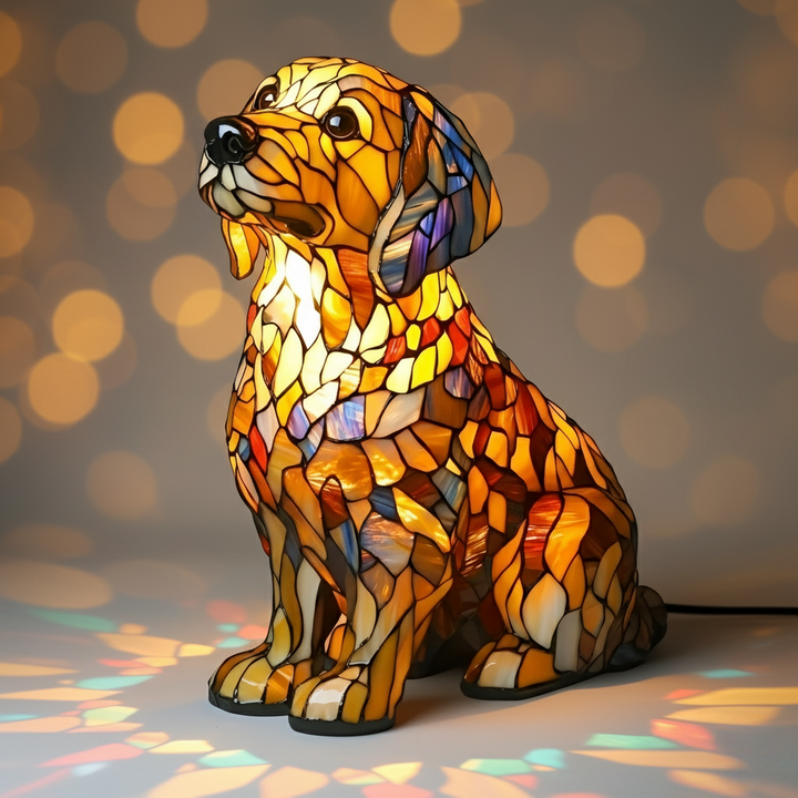 Lily the Golden Retriever Spiritual Figurine