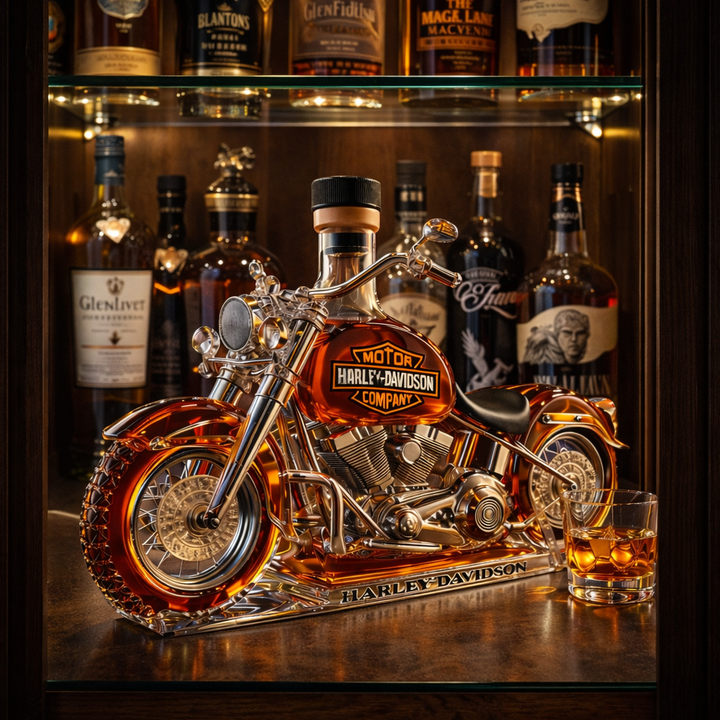Harley Davidson Limited Edition Whisky Bottle