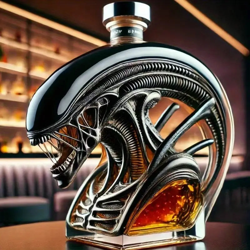 Extraterrestrial-Inspired Wine Decanter
