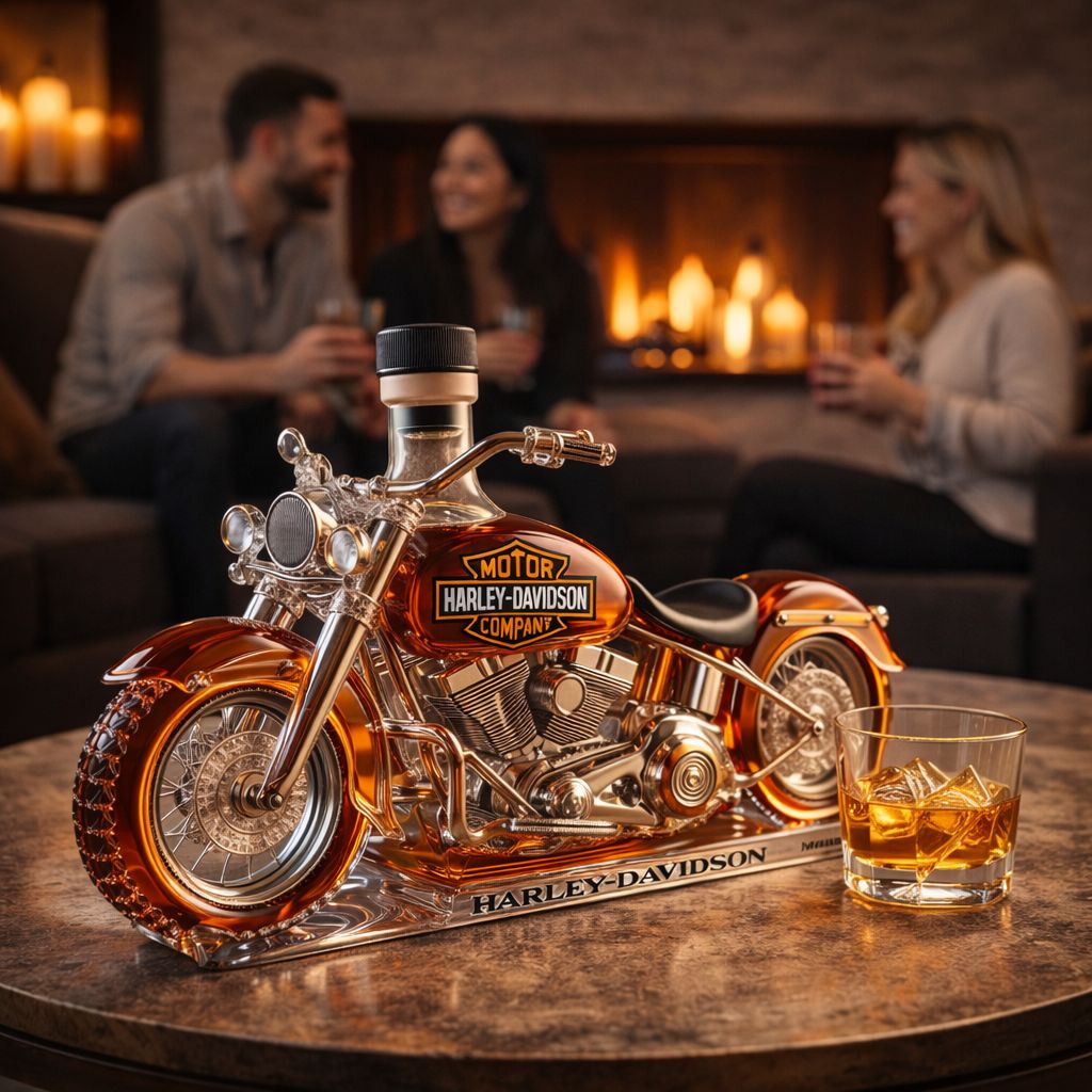 Harley Davidson Limited Edition Whisky Bottle