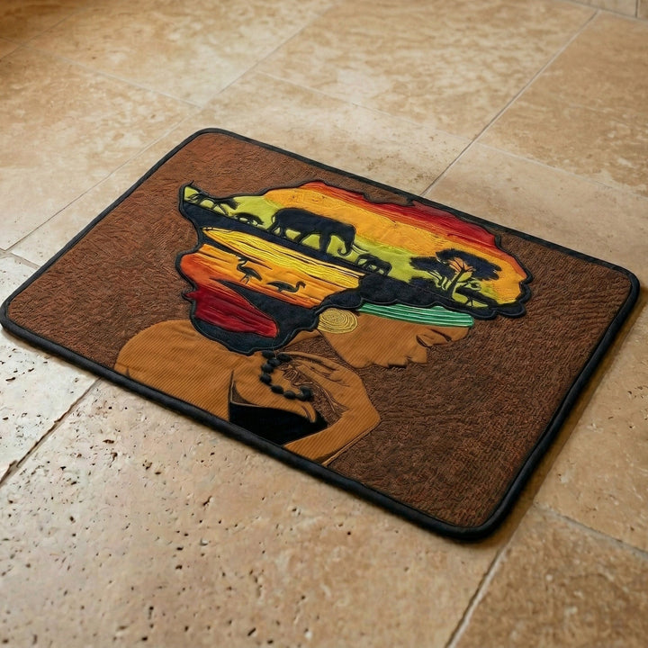 African Grace NCU0NNT3103 Bath Mat