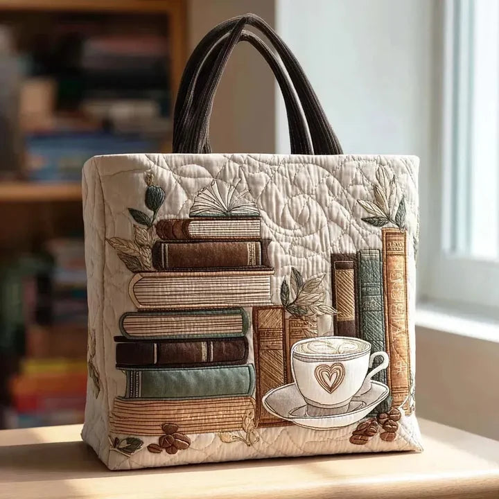 Artisan Coffee-Themed Bag – Available in Two Sizes