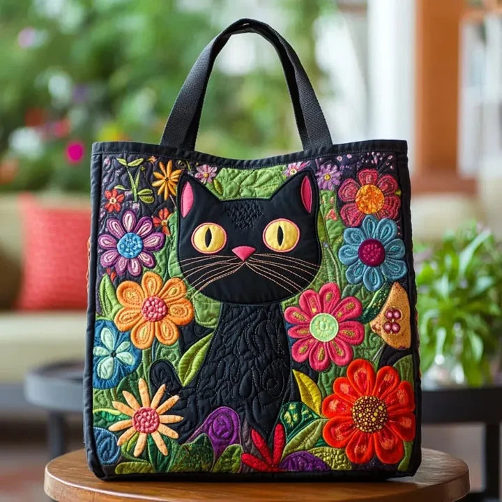 Handcrafted Black Cat Bag – Perfect Gift Option