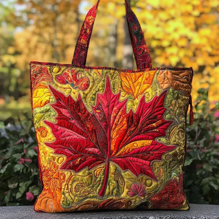 Elegant & Practical Sunset Maple Artisan Bag