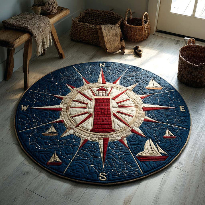 Beacon Rise Quilted Round Mat - Model NCU0NXD011