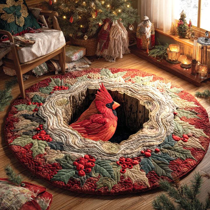 Berry Haven Quilted Round Mat - Model NCU0NTV683