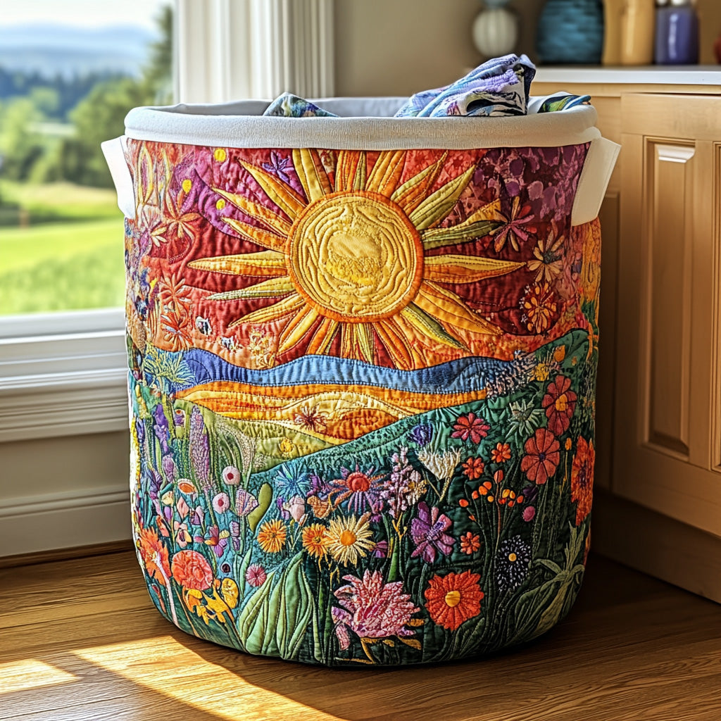 Handcrafted Laundry Basket | Bright Meadow Design