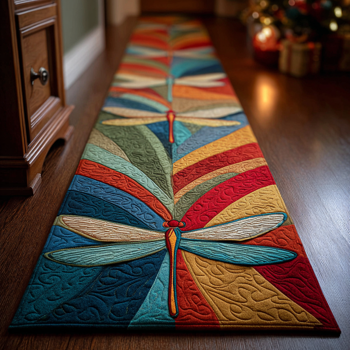 Dragonfly Dream Runner Rug - Model NCU0DK10901
