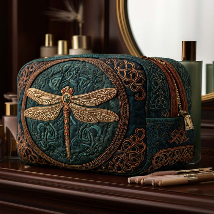 Dragonfly Serenity Quilted Cosmetic Bag - Model NCU0NNT2366