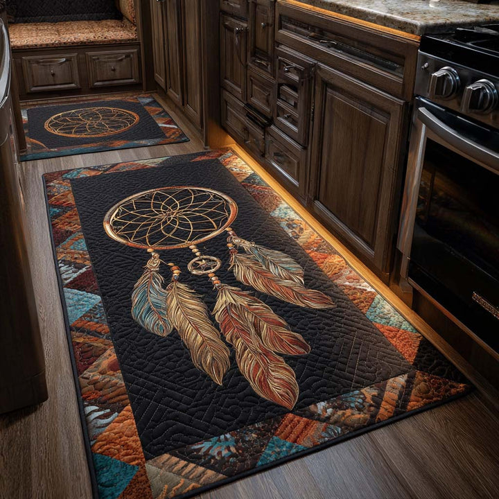 Dream Catcher Dark Kitchen Area Rug - Model NCU0NT10842
