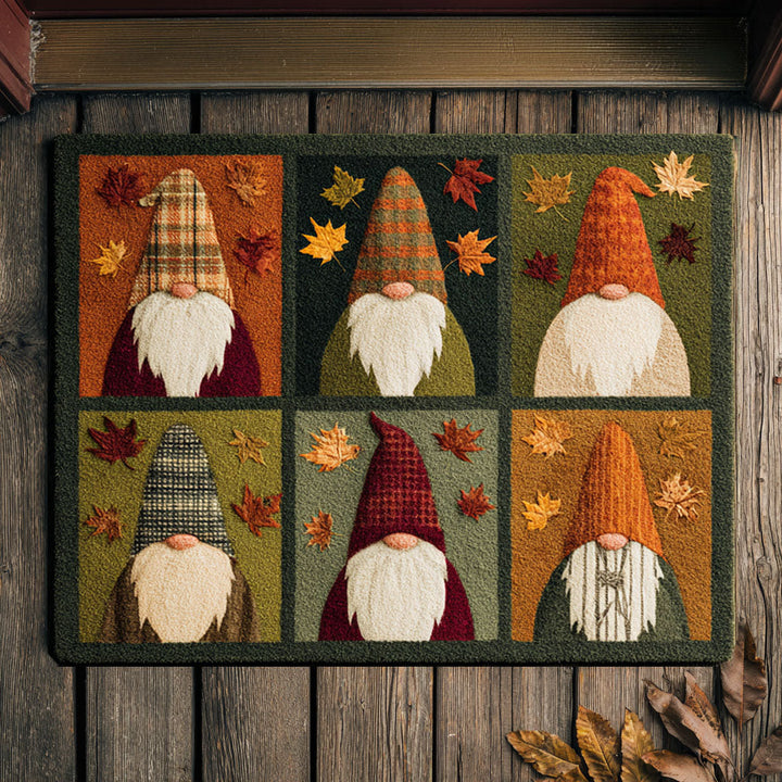 Autumn Gnome Welcome Mat - NCU0TV593