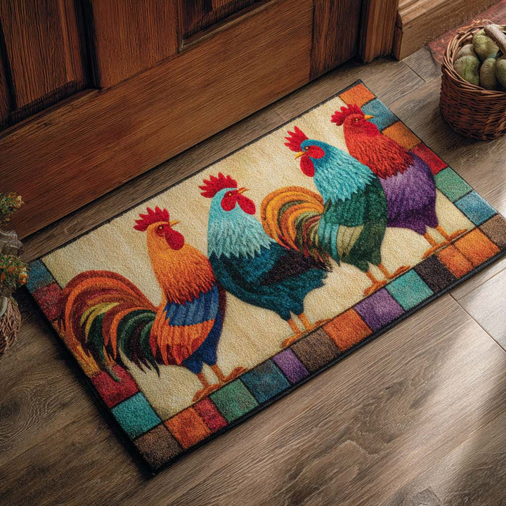 Feathered Quartet Welcome Mat NCU0XD1068