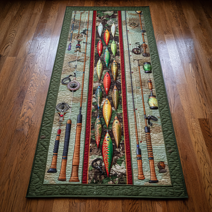 NCU0DK10905 Fishing Trail Runner Rug