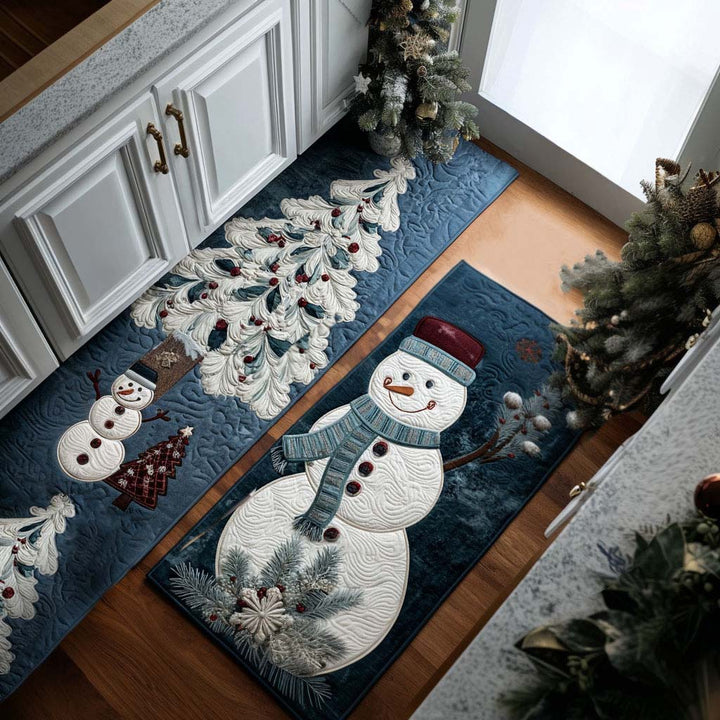 Frosty Bliss Kitchen Rug - Model NCU0PT10151