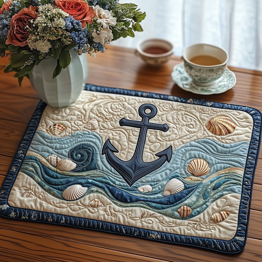 Nautical Life Quilted Placemat GFTOAB3472