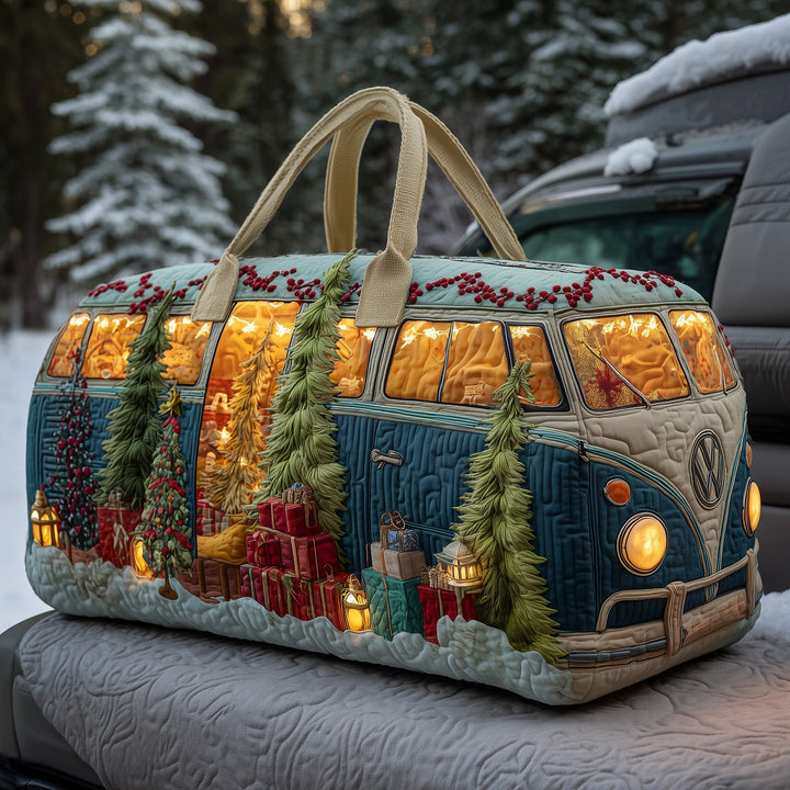 Quilted Christmas Van Duffle Bag - Model GFTOHD10244