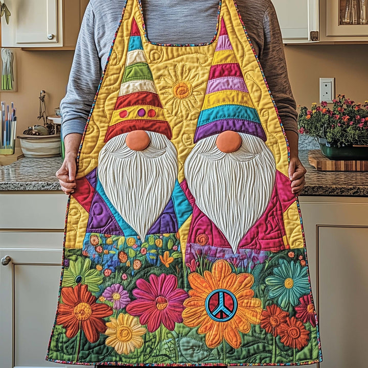 Hippie Gnomes Quilted Apron GFTOHD11978