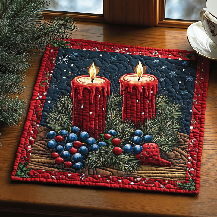 Enchanted Candlelight Quilted Placemat GFTOHD133