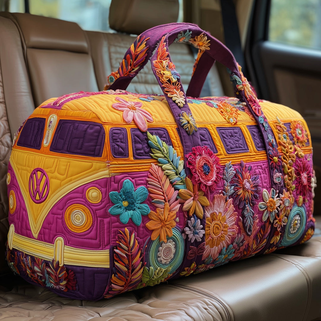 Hippie Van Quilt Duffle Bag - Model GFTOHD9451