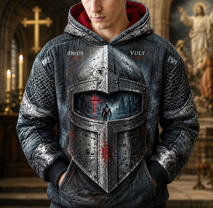 Templar Helmet Vision Hoodie