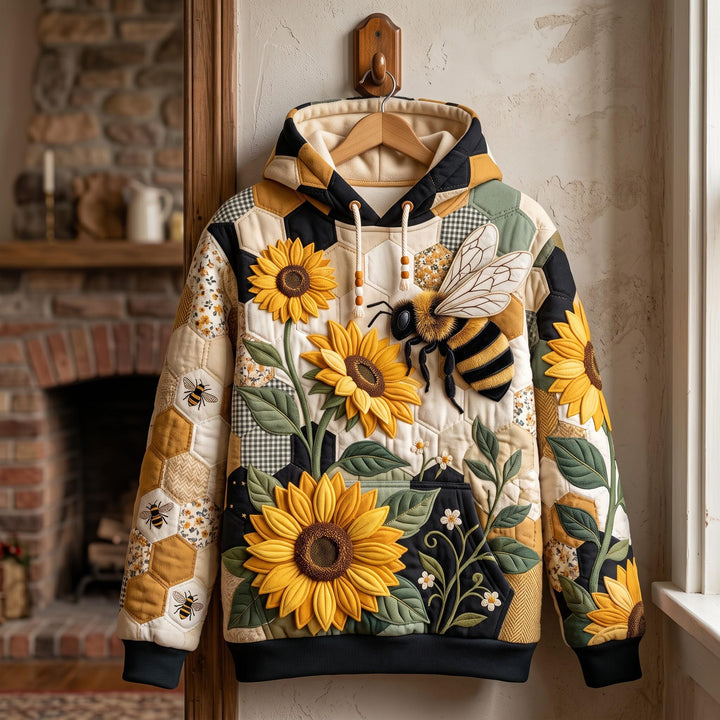Sunflower Bee Hoodie