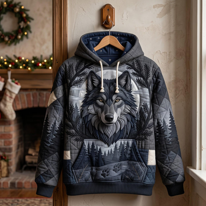 Midnight Wolf Hoodie