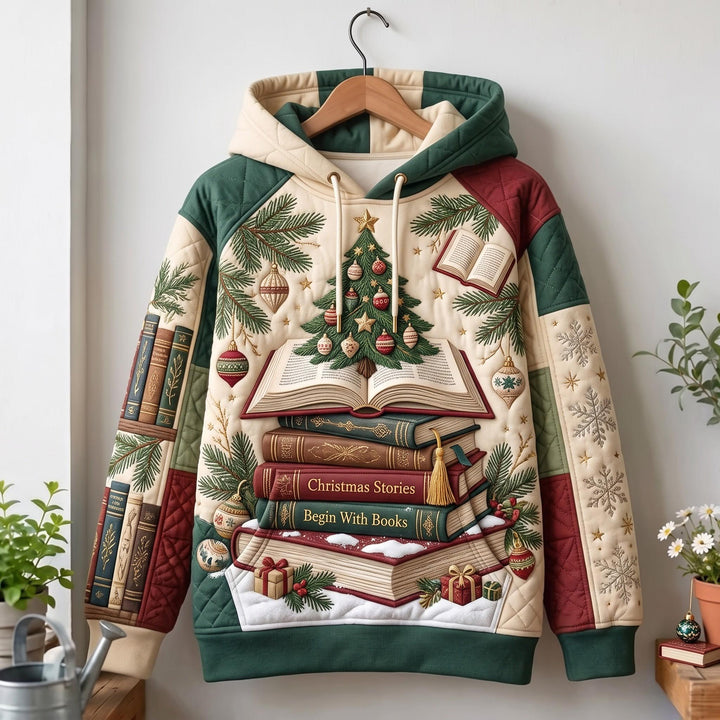 Christmas Reader Hoodie