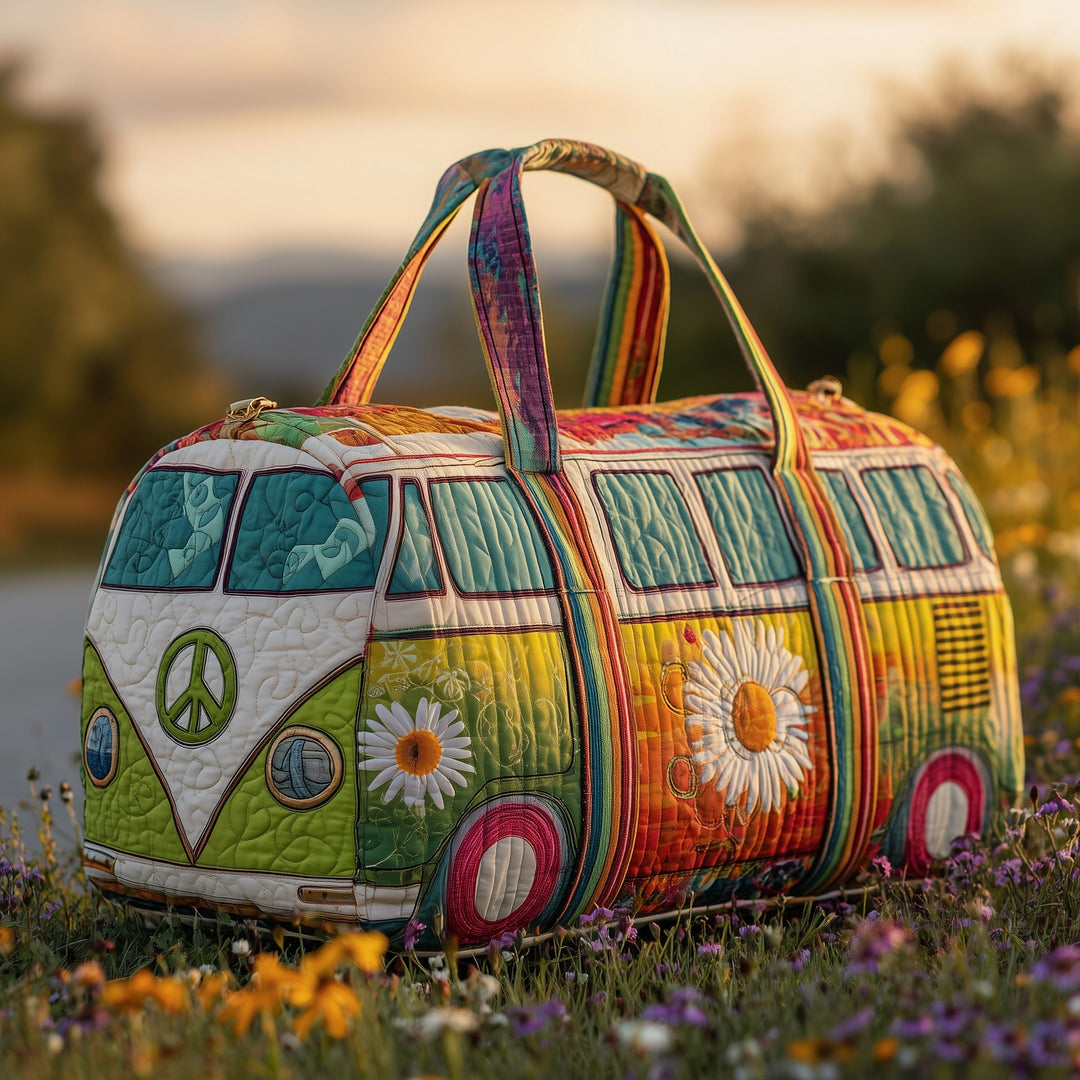 Hippie Van Quilted Duffle Bag - Model GFTOMA3268