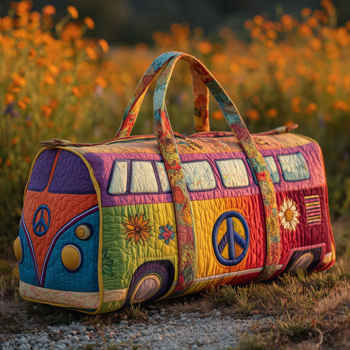 Hippie Van Quilted Duffle Bag - Model GFTOMA3271