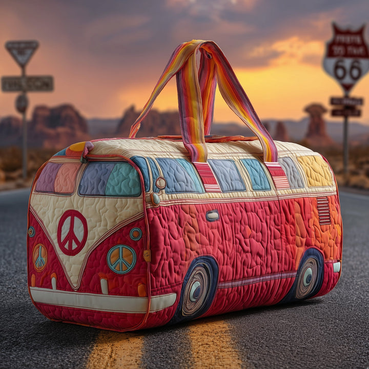 Hippie Van Quilted Duffle Bag - Model GFTOMA3272