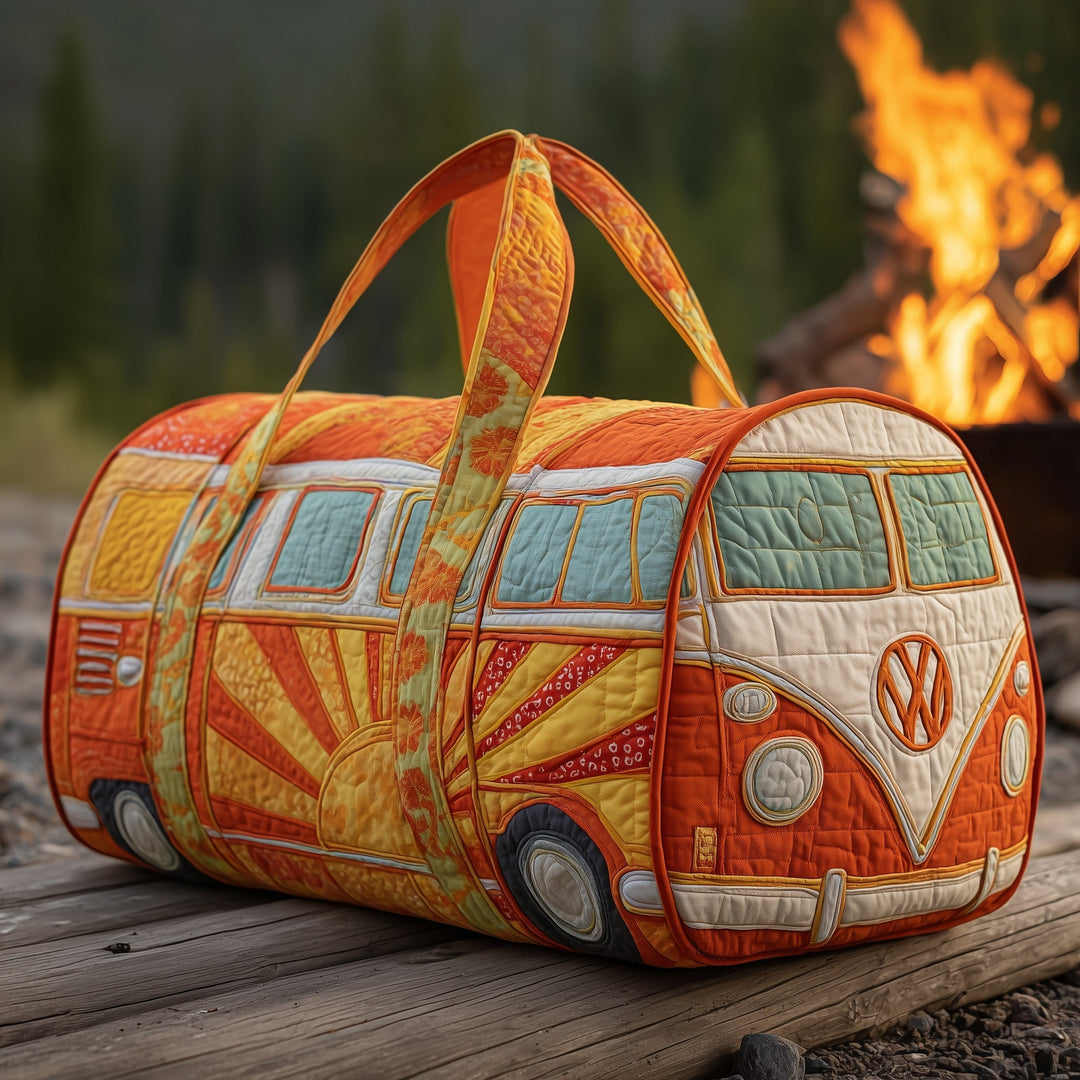Hippie Van Quilted Duffle Bag - Model GFTOMA3478