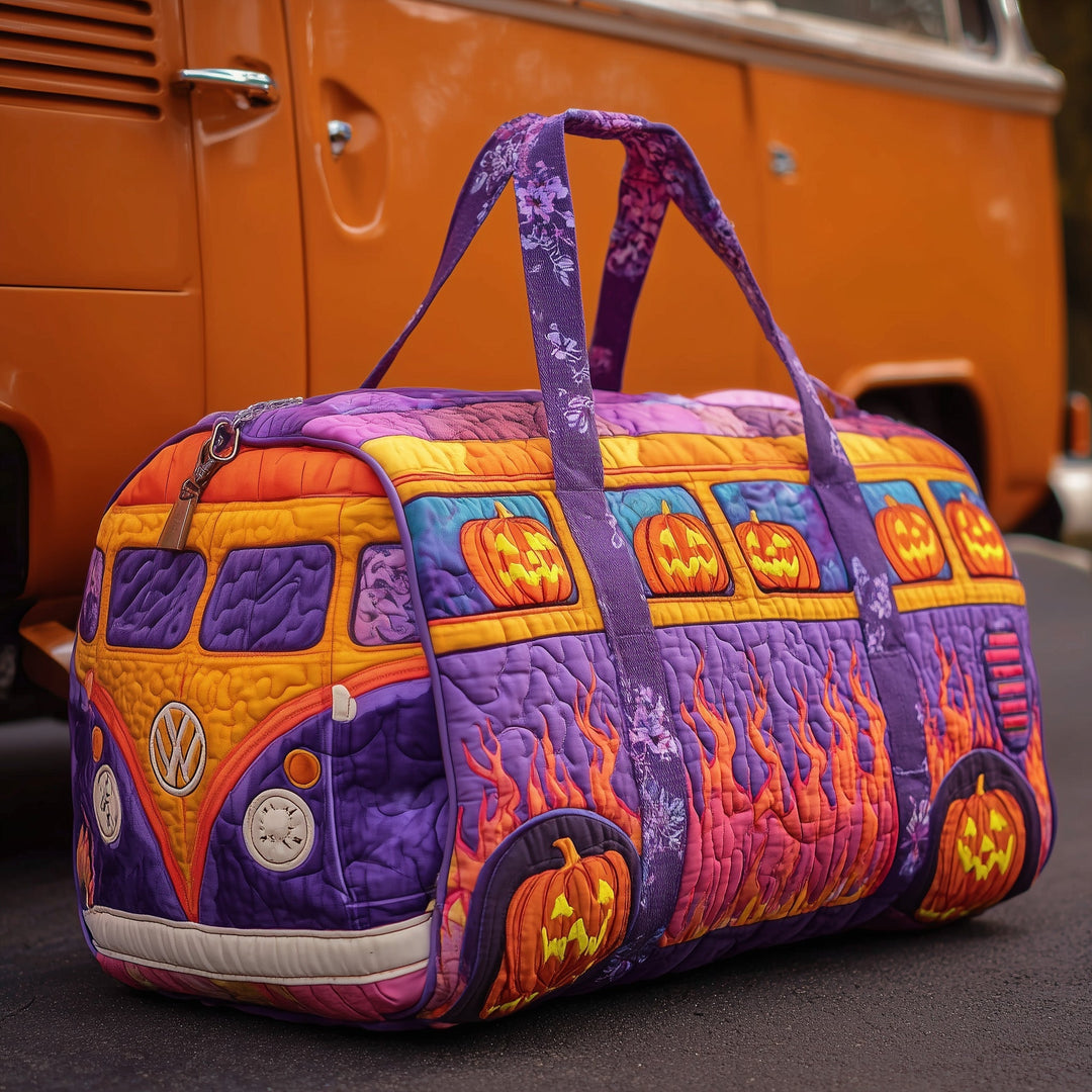 Haunted Van Quilted Duffle Bag - GFTOMA4099