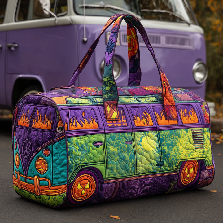 Haunted Van Quilted Duffle Bag - GFTOMA4103