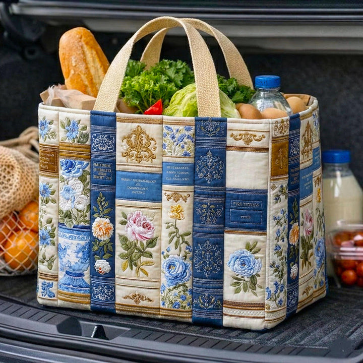 Book Haven Quilted Shopping Bag GFTOMA9242