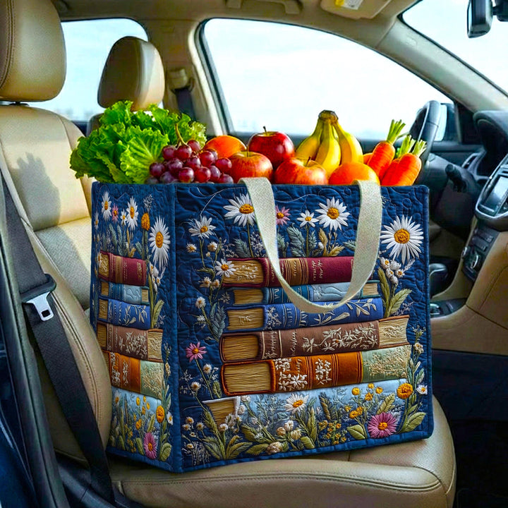 Book Haven Quilted Shopping Bag GFTOMA9245