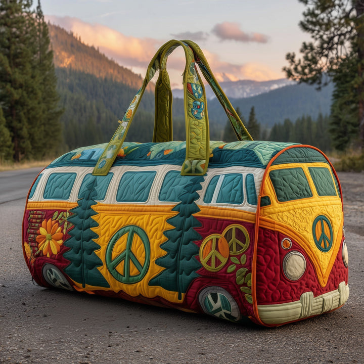 Hippie Van Quilted Duffle Bag - Model GFTONL6009