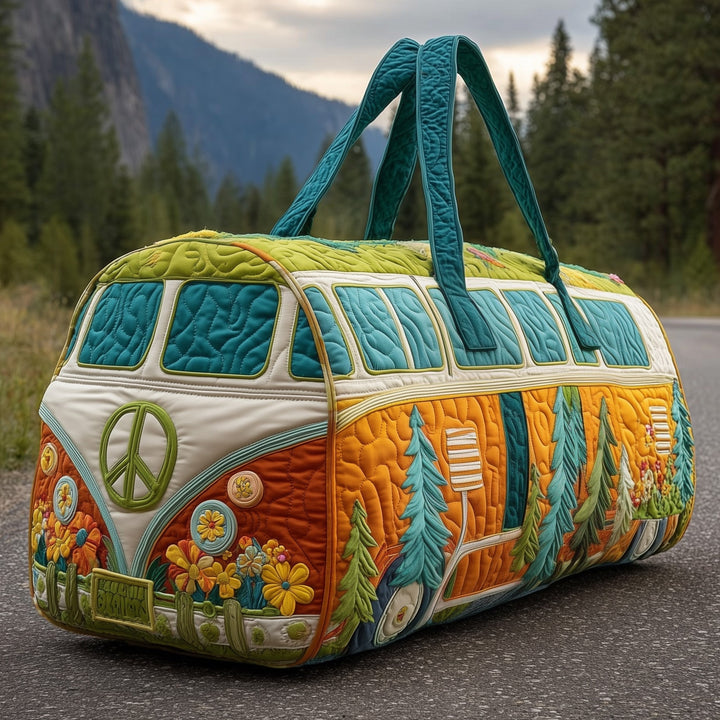 Hippie Van Quilted Duffle Bag - Model GFTONL6013