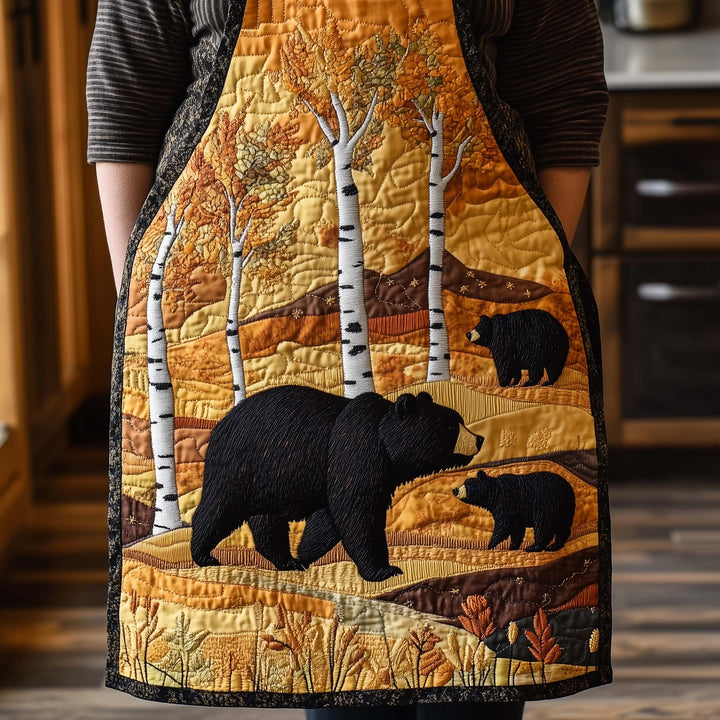 Bear Family Quilted Apron GFTONL7151