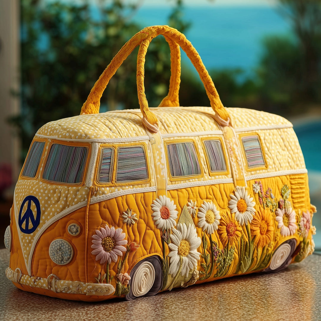 Hippie Van Quilted Duffle Bag - Model GFTONT3449