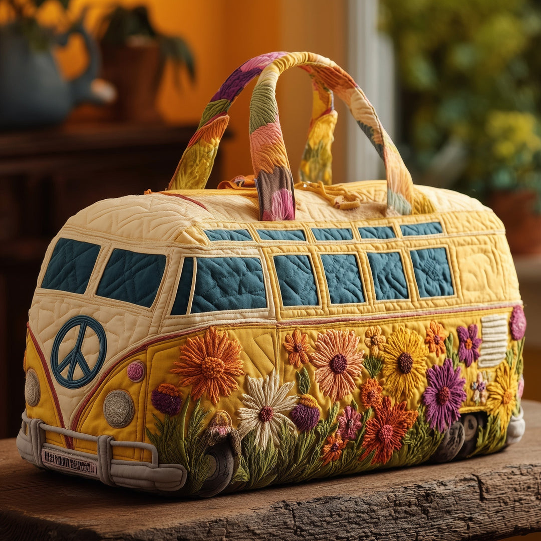 Hippie Van Quilted Duffle Bag - Model GFTONT3451
