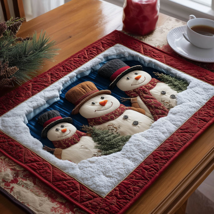 Winter Snowman Quilted Place Mat GFTONT5985