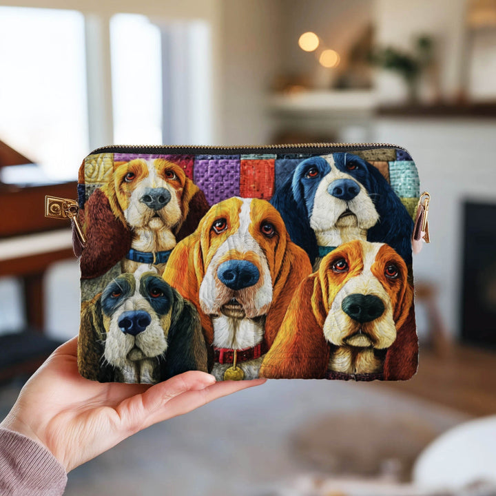 Basset Hound Quilted Purse GFTONT6164