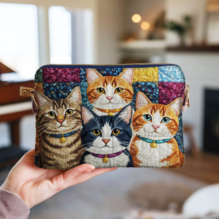 Playful Kittens Quilted Purse GFTONT6195