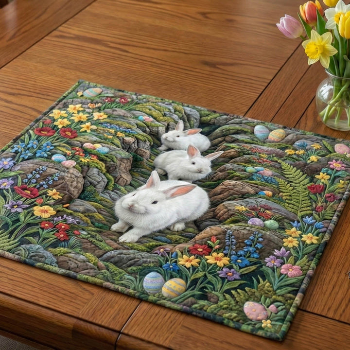 Easter Bunny Quilted Placemat GFTONT6336