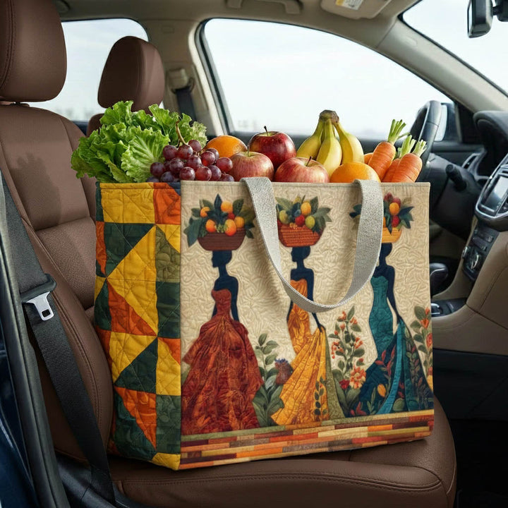 Melanin Quilted Shopping Bag GFTONT6433