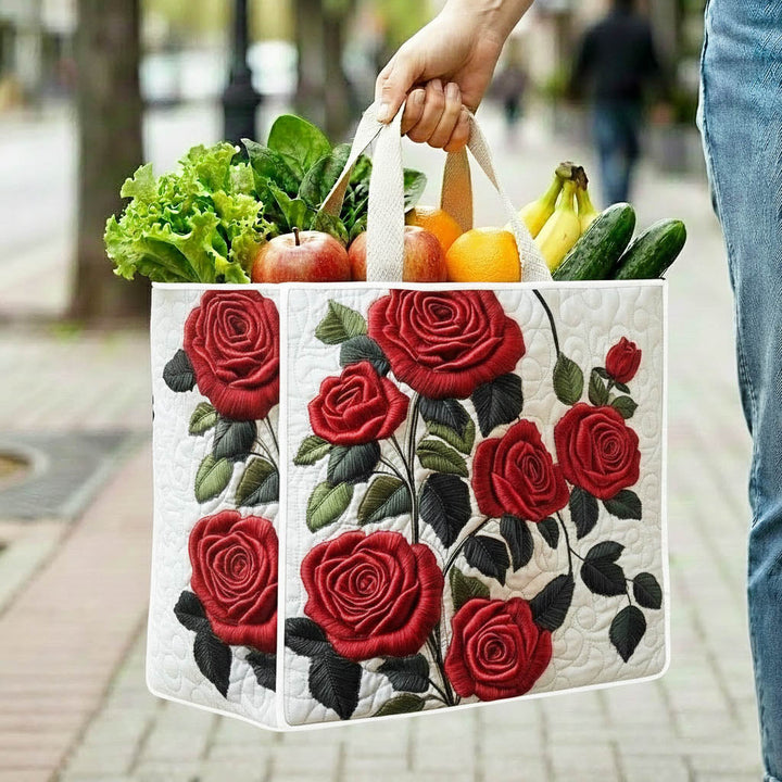 Charming Rose Quilted Shopping Bag GFTONT6480