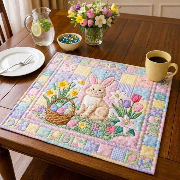 Happy Easter Quilted Placemat GFTOQA2082
